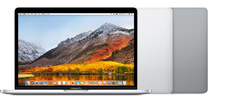 MacBook Pro (13 дюймов, 2017 г., четыре порта Thunderbolt 3)