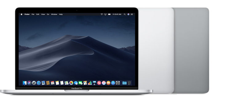 MacBook Pro (13 дюймов, 2018 г., четыре порта Thunderbolt 3)